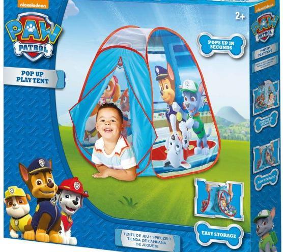 Actual product image Worlds Apart Paw Patrol Pop Up Tent