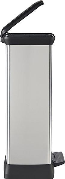 Immagine prodotto Curver Decobin Duo Prullenbak - 23L+23L - Rechthoekig - Argento metallizzato (23 l)