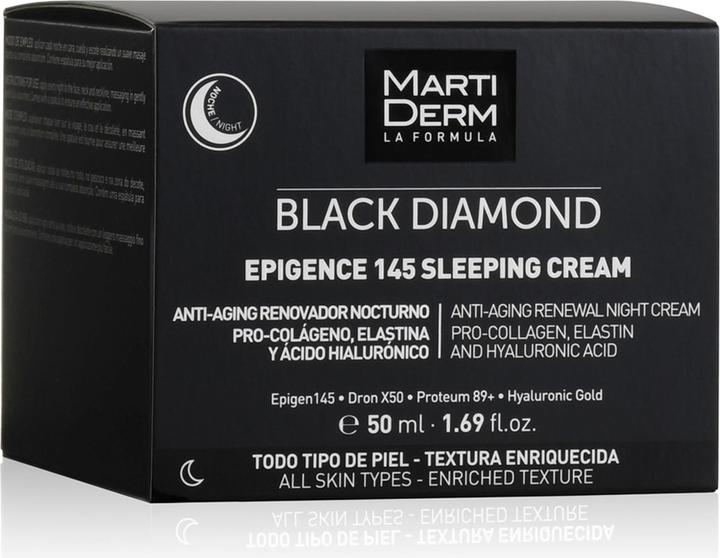 Image du produit Martiderm BLACK DIAMOND Epigence 145 Sleeping Cream 50ml (50 ml, Crème de nuit)