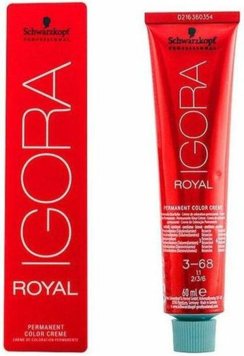 Actual product image Schwarzkopf Professional Igora Royal (3-68 Dark Brown Chocolate Red)