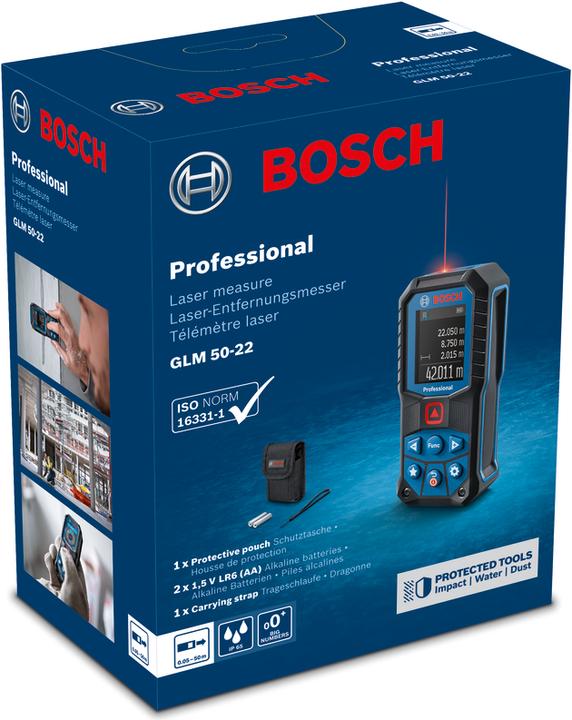 Produktbild Bosch Professional GLM 50-22 (50 m, 635 nm)