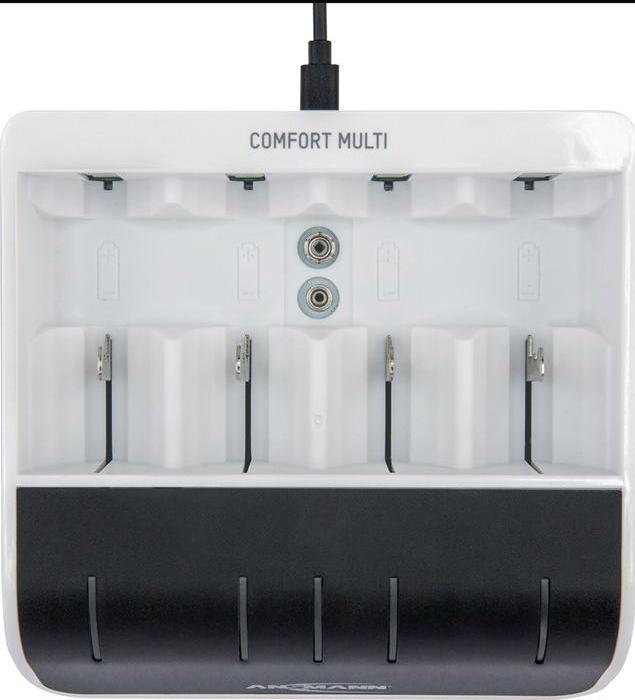 Actual product image Ansmann Comfort Multi Charger (1 pcs., C, D, AAA, AA, 800 mAh, Chargers without battery)