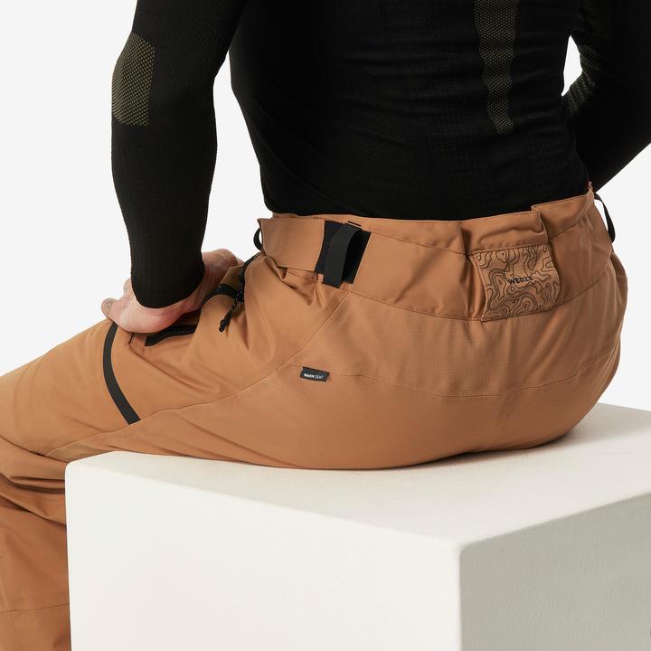 Actual product image Dreamscape Snowboard trousers Ski trousers adults - SNB 500 camel (XXL)