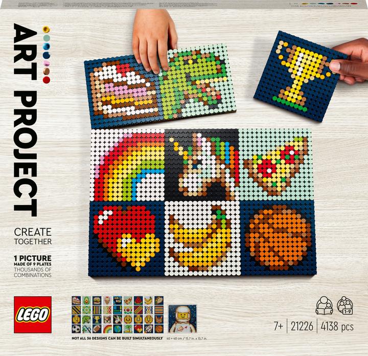 Image du produit LEGO Projet artistique commun (21226, LEGO difficiles à trouver)