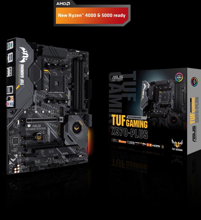 Image du produit ASUS TUF Gaming X570-Plus (AM4, AMD X570, ATX)
