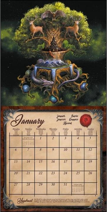 Image du produit Anne Stokes 2025 30X30 Calendrier broché (Allemand)