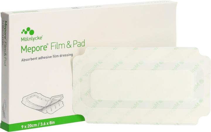 Mepore Film & Pad 9x20cm (neu) 5 Stk (1308.15 ml)