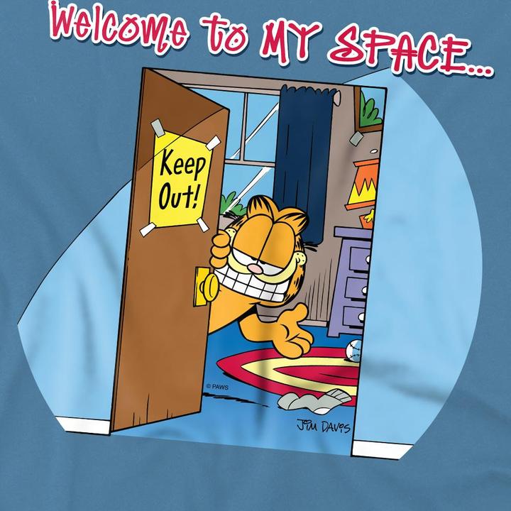 Immagine prodotto Garfield Welcome To Myspace Maglietta Uomo (S)