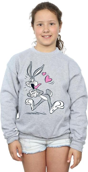Actual product image Looney Tunes Girls Bugs Bunny In Love Sweatshirt (152, 158)