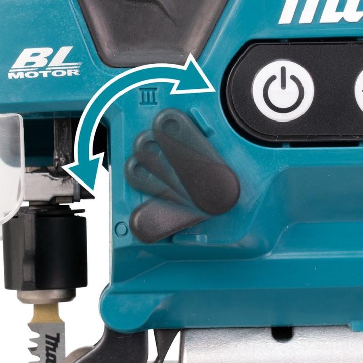 Produktbild Makita DJV 185 RF1J Akku PendelhubstichsÃ¤ge 18 V Brushless + 1x Akku 3,0 Ah + LadegerÃ¤t + Makpac
