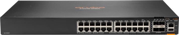 Produktbild HPE Aruba 6200F 24G Class4 PoE 4SFP+ 370W Switch (28 Ports)