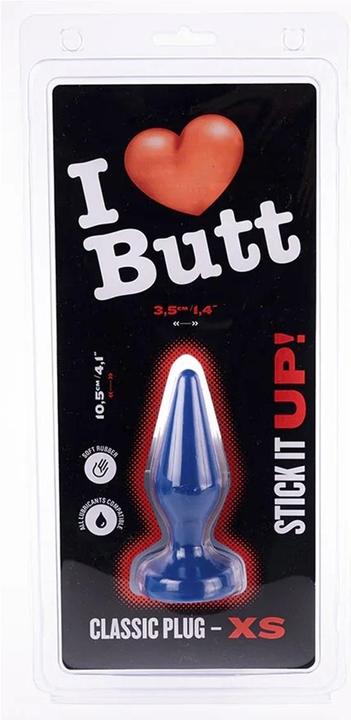 Actual product image I Love Butt Classic Plug XS" anal plug