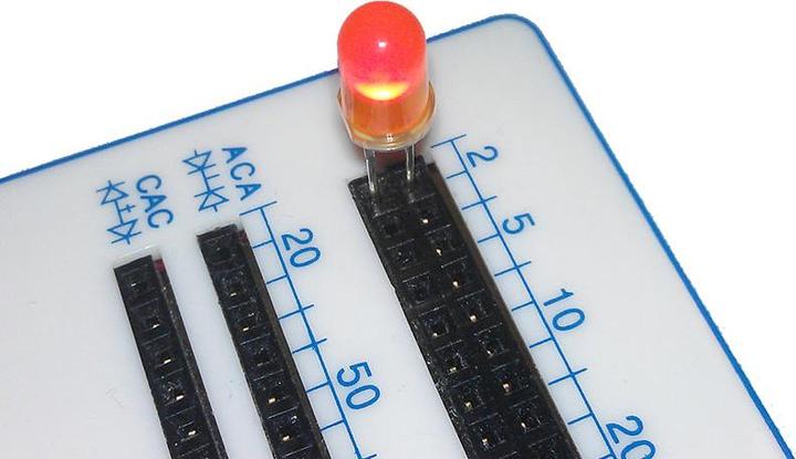 Actual product image OEM 30 Pcs. LED Orange 5mm