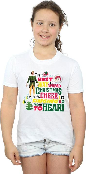 Immagine prodotto Elf Christmas Cheer Maglietta Ragazze (116)