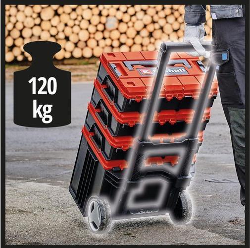 Produktbild Einhell E-Case L with wheels Systemkoffer (1 Teile)
