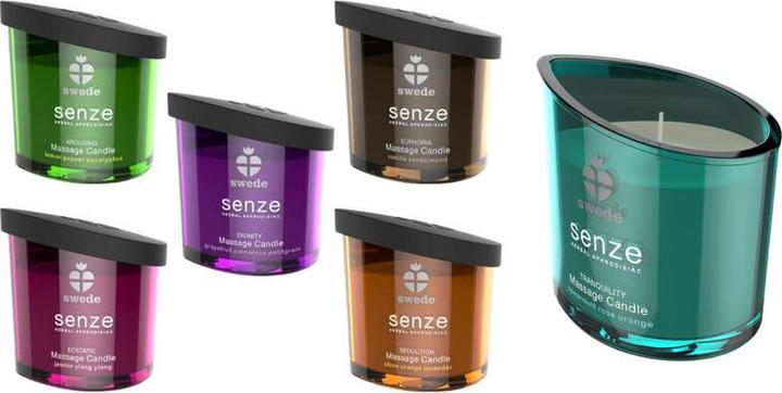 Productafbeelding Swede Senze Euphoria Massage Candle Vanille Sandelhout (50 ml)