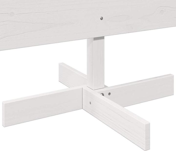 Immagine prodotto VidaXL Albero di Natale in legno Albero di Natale in legno bianco 180cm in legno di pino massiccio (180 cm)
