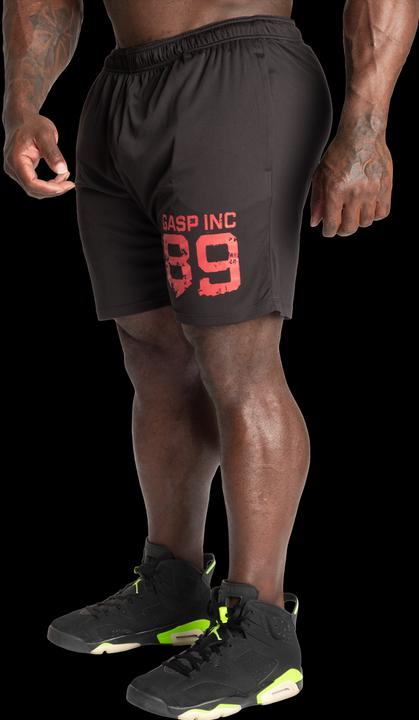 Gasp 89 Dynamic Shorts - Black/Red