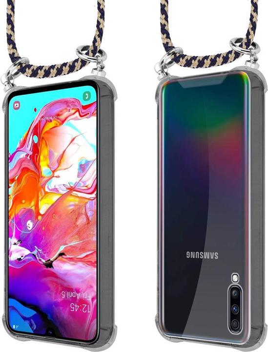 Produktbild Cadorabo TPU Handy Kette SILBER Cover