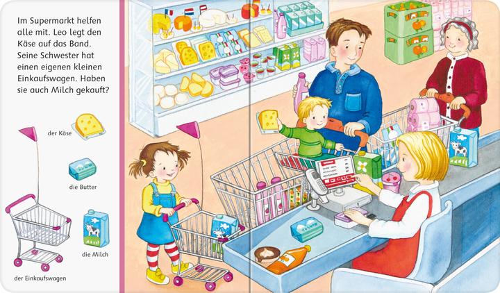 Produktbild Ravensburger Mein erstes Sachen suchen: Beim Einkaufen (Deutsch, Sandra Grimm, Denitza Gruber, 2021)