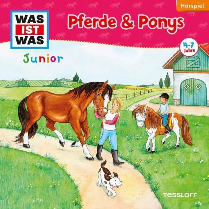 Produktbild Was ist Was JUNIOR - Pferde & Ponys (CharlotteHabersack, FriederikeWilhelmi, Luis-MaxAnders, Deutsch)