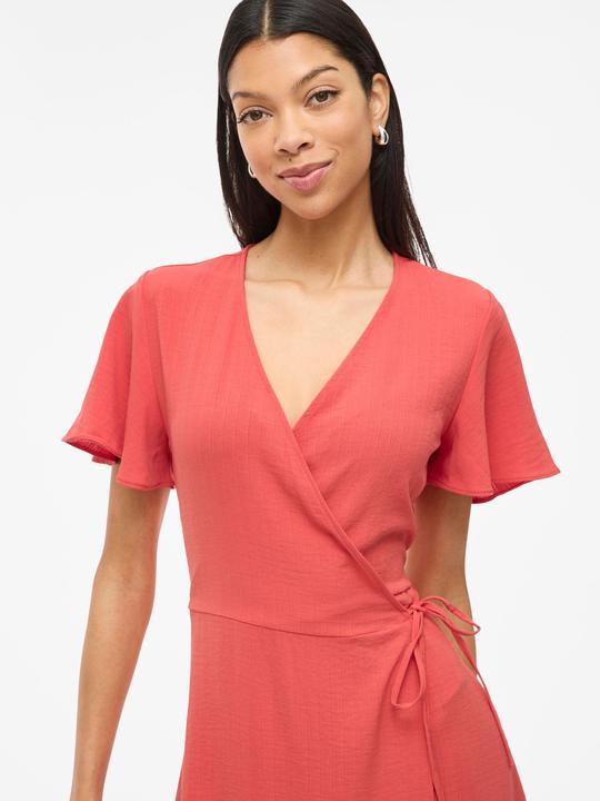 Image du produit Vila VILOVIE Kurzärmeliges Wickelkleid (34)