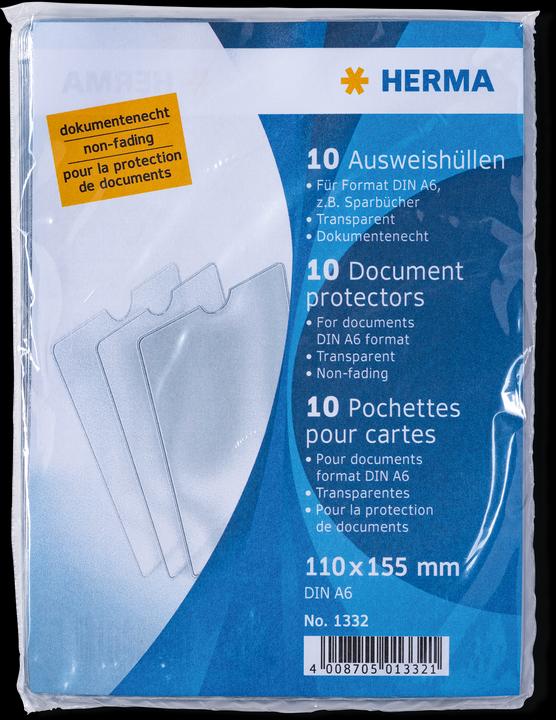 Produktbild HERMA Ausweishüllen (110 x 155 mm, 1 x)