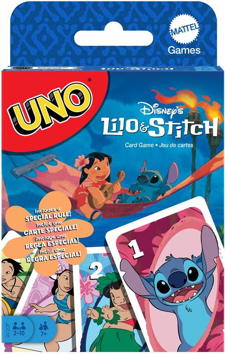 Actual product image Mattel Games UNO Lilo & Stich (German)