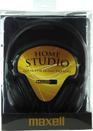 Produktbild Maxell Headphones with Volume Control, 60 Ohm, 3,5mm, 2,5m Cable, Grey (ANC, Kabelgebunden)