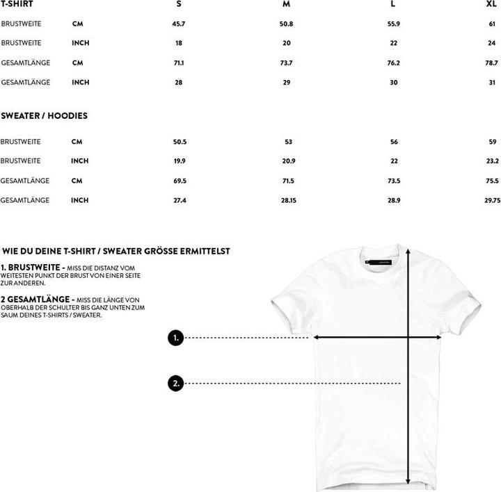 Nährwerte und Zutaten Der8auer T-Shirt YT-Design (L) (L)