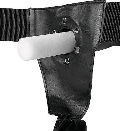 Produktbild Ouch! Textured Curved Hollow Strap-on - 8" / 20 cm