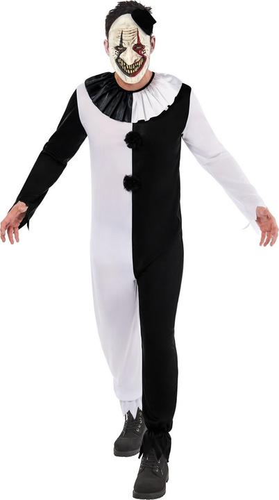 Produktbild Bristol Novelty Terror Clown Kostüm (L)