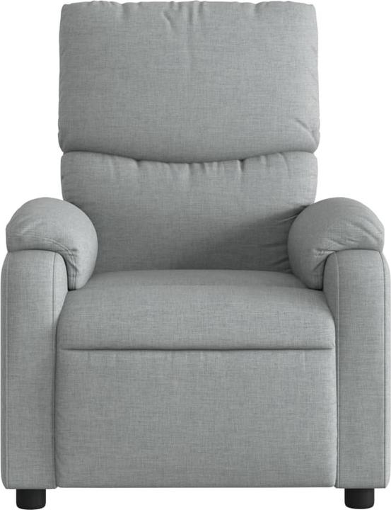Produktbild VidaXL Massagesessel Hellgrau Stoff,Farbe: Hellgrau,Material: Stoff