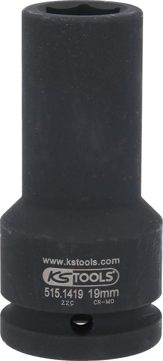 Actual product image KS Tools 3/4" hexagon power socket long (19 mm)
