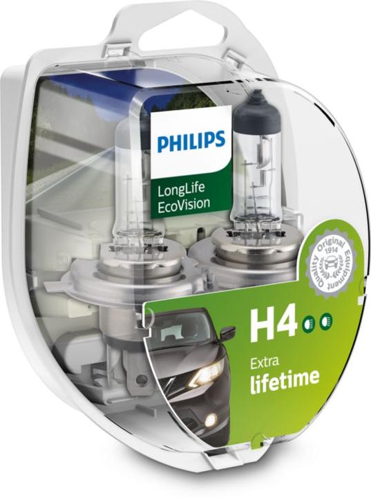 Produktbild Philips H4 LongLife Ecovision (H4)