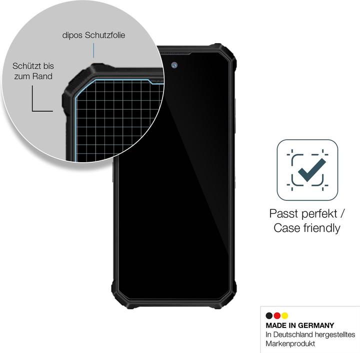 Image du produit Dipos Film de Protection d’écran Anti-Shock (2 pièce(s), Oukitel C19)