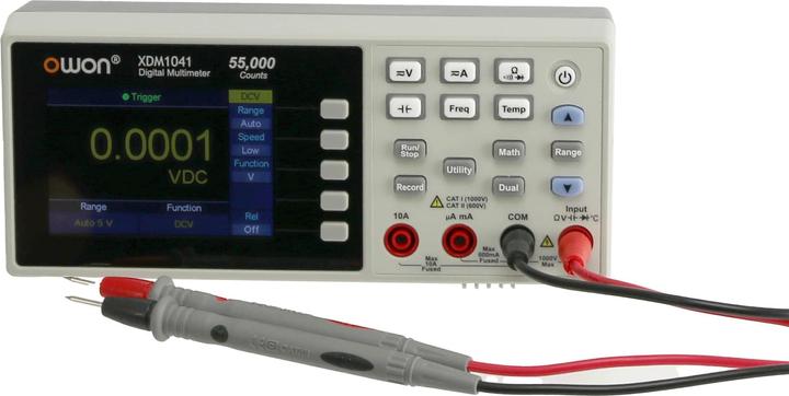 Image du produit Owon Multimètre de table, XDM1041, TRMS, écran LCD 3,5