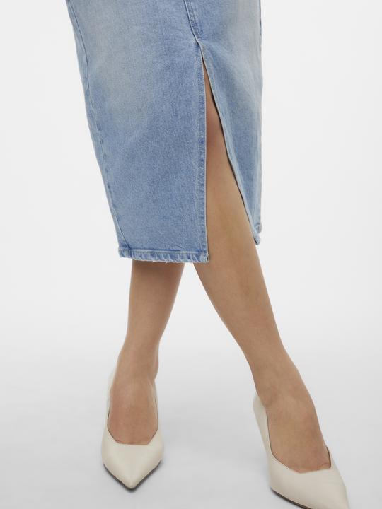 Produktbild Vero Moda VMVERI Hohe Taille Langer Rock Jeansrock (M)
