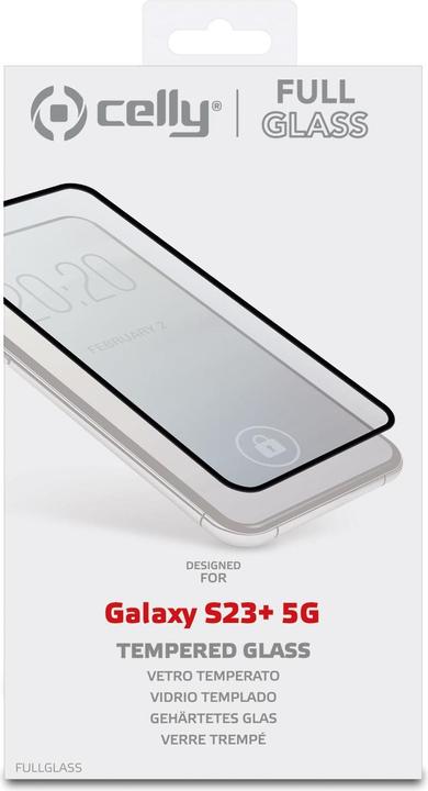 Productafbeelding Celly Samsung Galaxy S23 Plus 5G screenprotector van gehard glas (1 Stuk, Samsung Galaxy S23+)