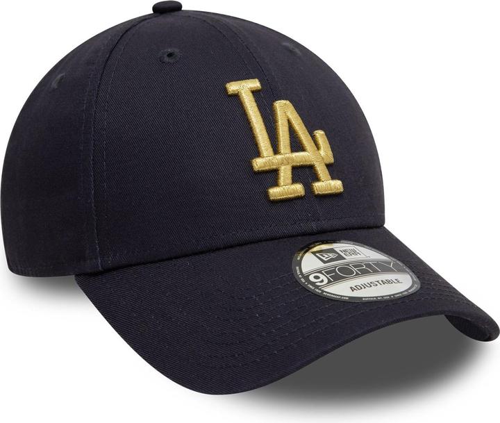 New Era 9Forty Strapback Cap - Los Angeles Dodgers navy gold