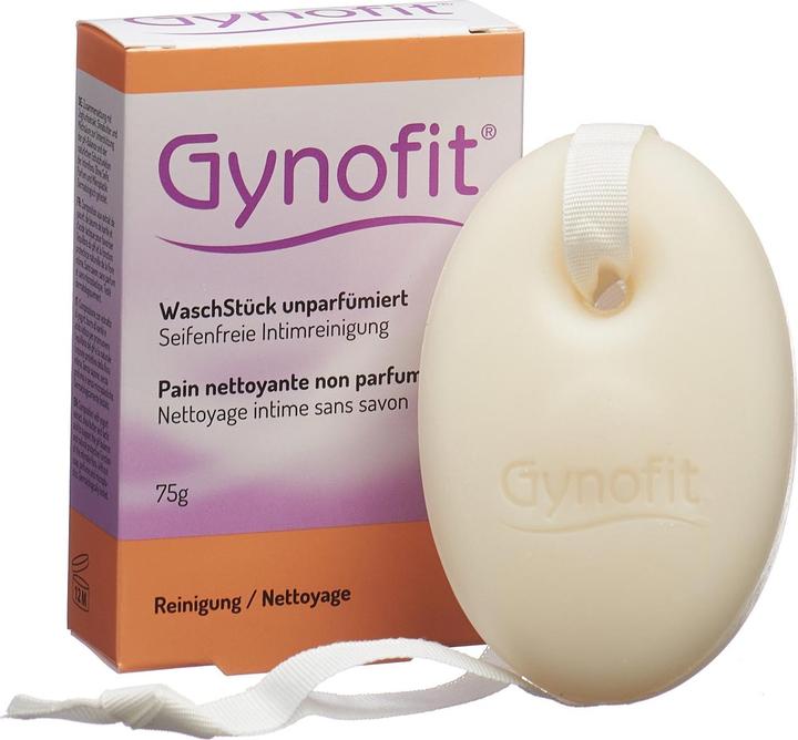 Produktbild Gynofit Waschstück unparfümiert fest (148.20 ml, Intimwaschlotion)