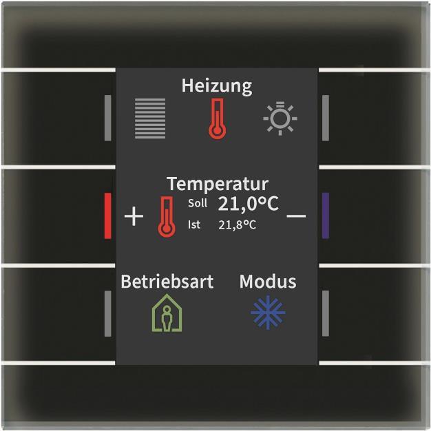 Produktbild MDT BE-GT2TS.02S KNX Glastaster II Smart