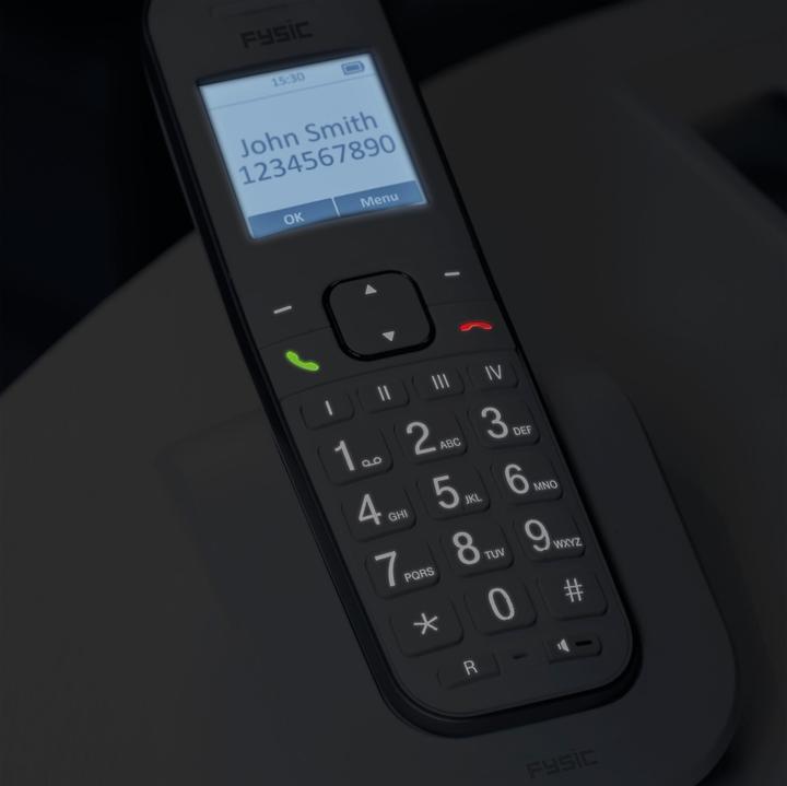 Image du produit Fysic FX-9000 Senioren DECT telefoon - Extra luid gespreksvolume voor slechthorenden - Wit