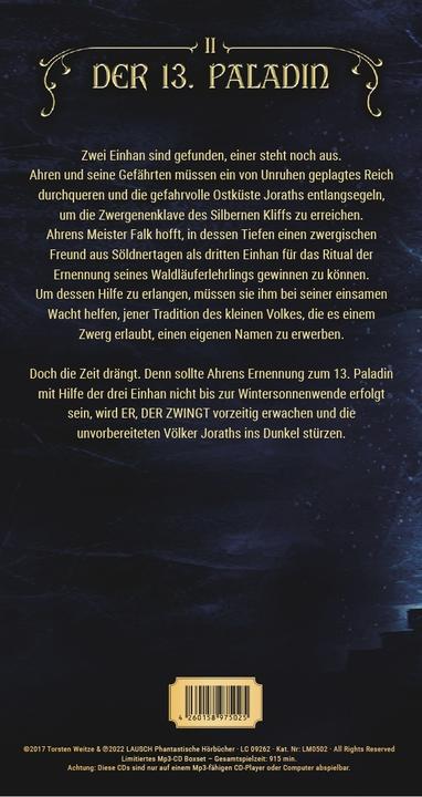 Actual product image The Appointment: The 13th Paladin Volume II (Torsten Weitze, LAUSCH Media, Günter Merlau, German)