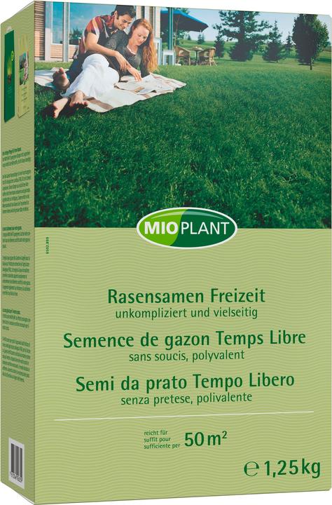 Mioplant Rasensamen Freizeit, 50 m2 (Rasensamen)