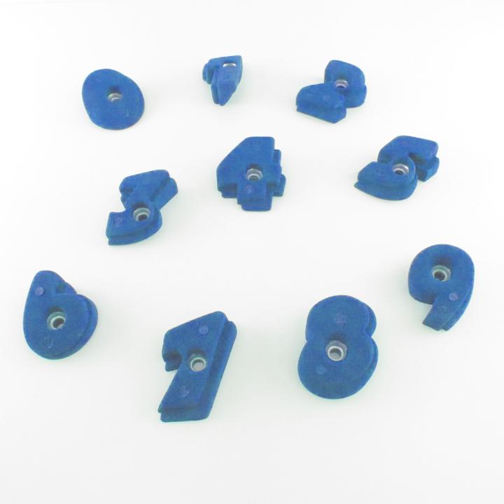 Produktbild Entre Prises Klettergriffe Numbers (Blau)