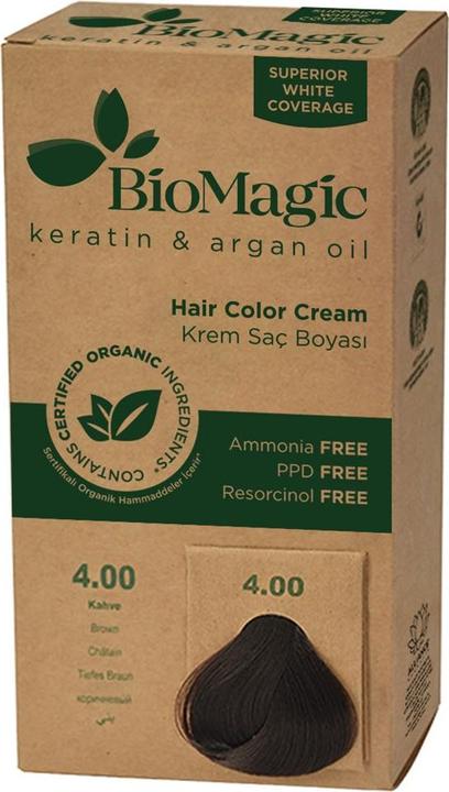 Produktbild Biomagic Haarfärbemittelbronze (400) 250 g - Biomagisch (Braun)