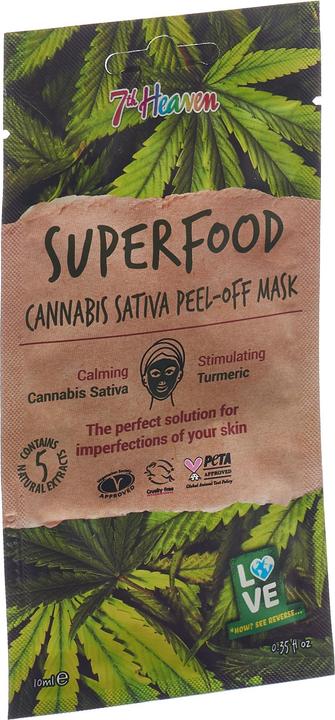 Produktbild 7th Heaven Cannabis Sativa Peel-off (10 ml)
