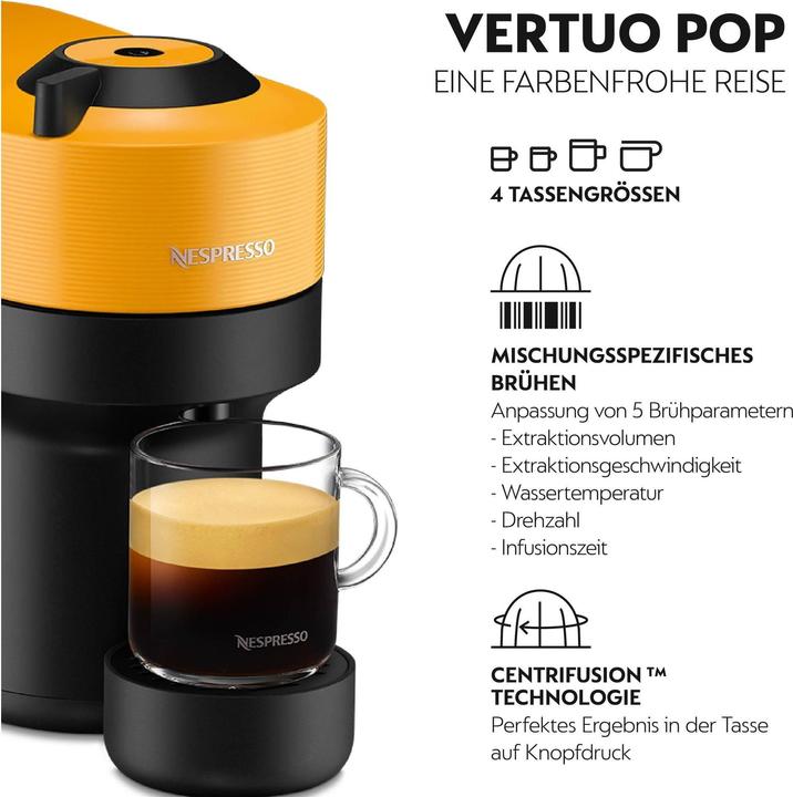 Image du produit De'Longhi Nespresso Vertuo Pop (NESPRESSO Vertuo, Fiche CH)