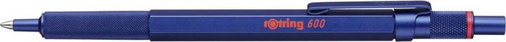 Rotring Kugelschreiber 600 M (Blau Metallic, 1 x)